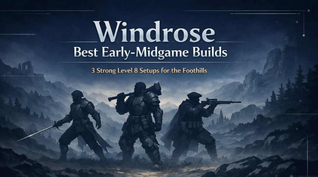Windrose Best Early-Midgame Builds: Strong Setups for the Foothills