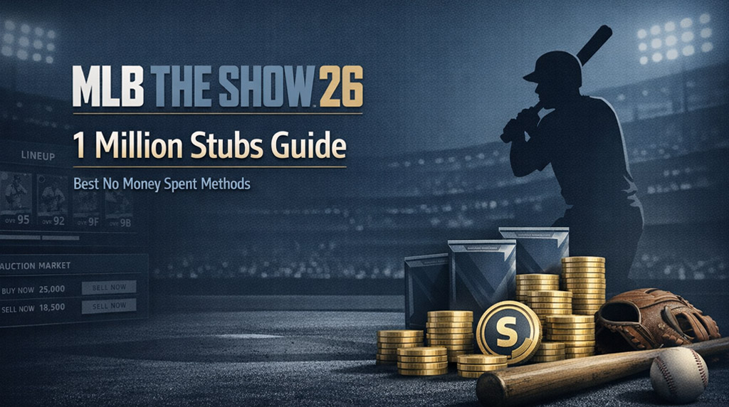 How to Make Million Stubs in MLB The Show 26 (No Money Spent Guide)