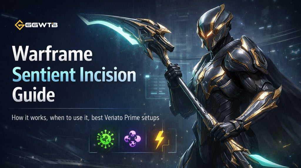 Warframe Sentient Incision Works on Venato Prime and Best Builds