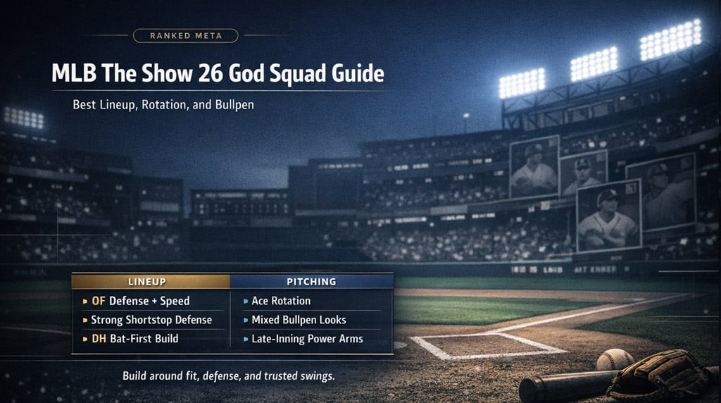 MLB The Show 26 God Squad Guide: Best Lineup, Rotation, and Bullpen Right Now
