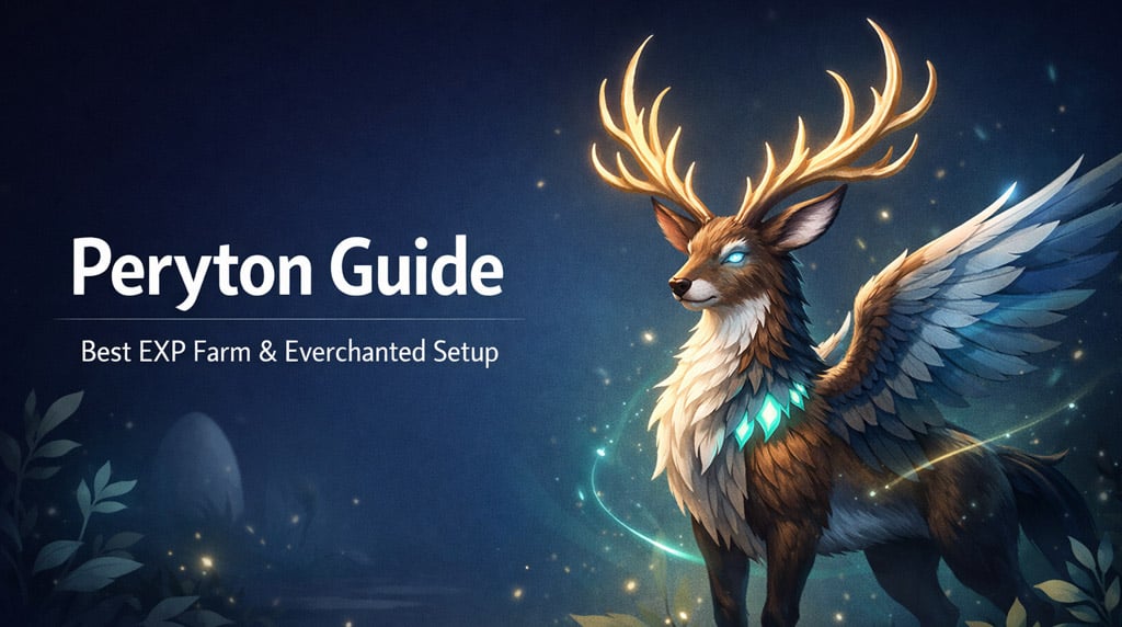 Grow a Garden Peryton Best EXP Farm, Everchanted Mutation Setup, and Spring Tide Egg Odds