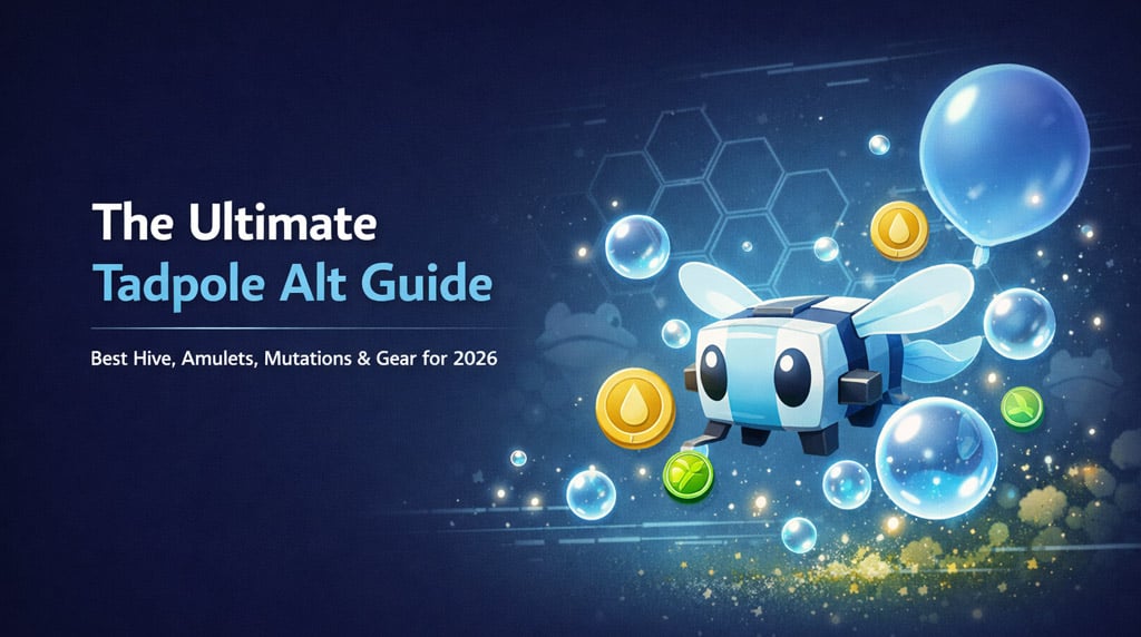Bee Swarm Simulator Ultimate Tadpole Alt Guides