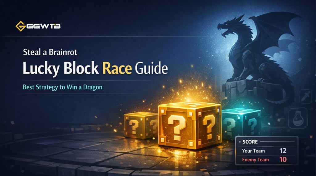 Steal a Brainrot Lucky Block Race Guide: Best Strategy to Win a Dragon