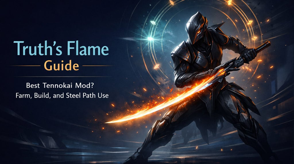 Warframe Truth’s Flame Guide: Best Tennokai Mod, Farm Location, Build Tips