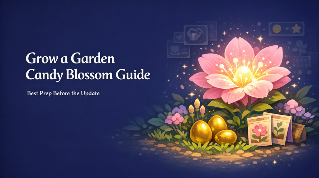 Grow a Garden Candy Blossom Guide: Best Prep Before the Easter Update Part 2