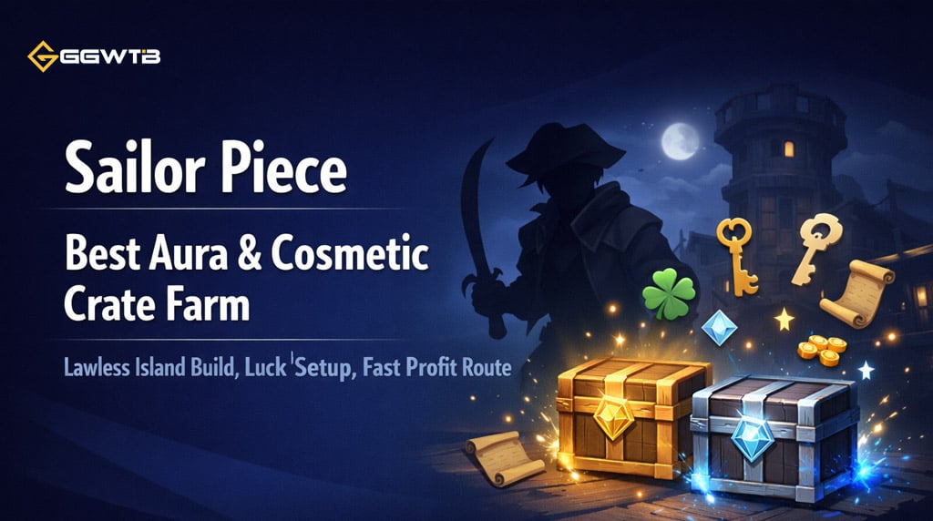 Sailor Piece Aura & Cosmetic Crate Farming Guide: Best Build to Get Rich Fast