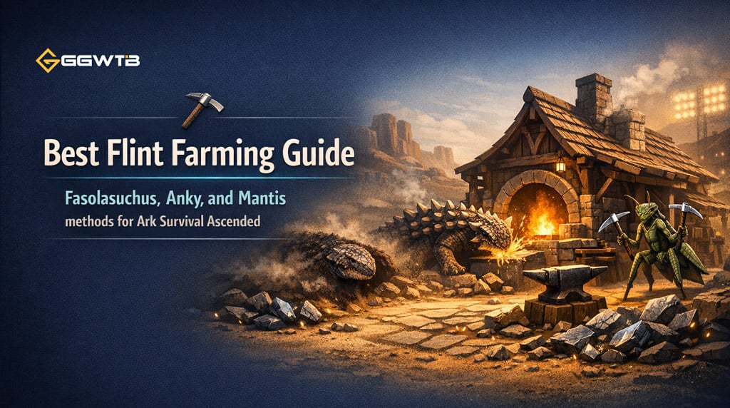 Ark Survival Ascended Best Ways to Farm Flint: Fast Flint Farming Guide