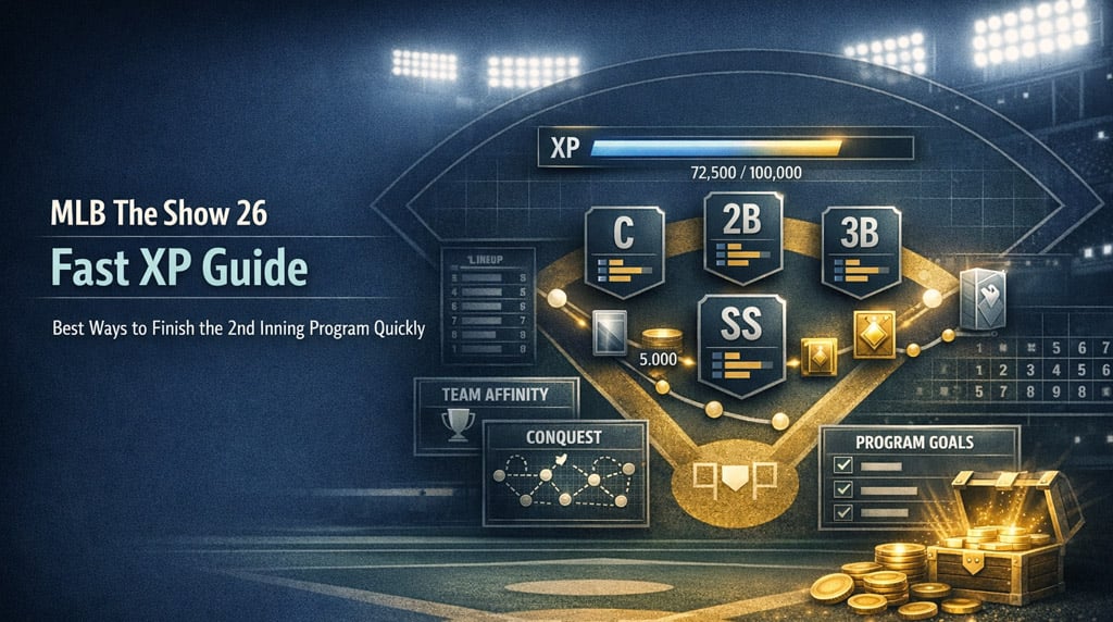 MLB The Show 26 Fast XP Guide: Best Ways to Finish the 2nd Inning Program Quickly