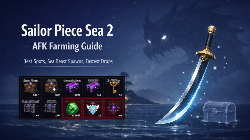 Sailor Piece Sea 2 AFK Farming Guide: Best Spots, Sea Beast Spawns, and Fastest Drop Routes