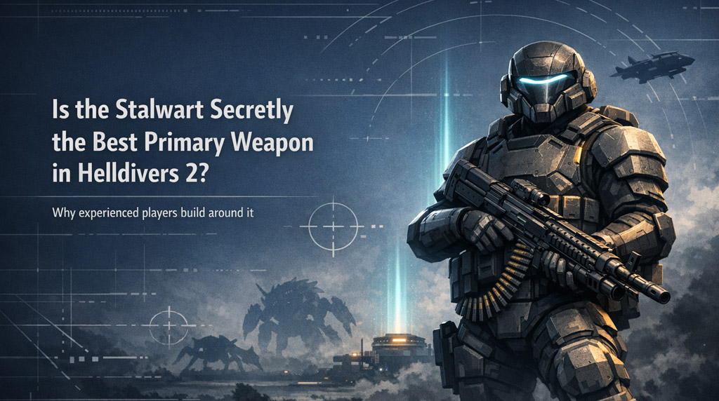 Is the Stalwart Secretly the Best Primary Weapon in Helldivers 2?