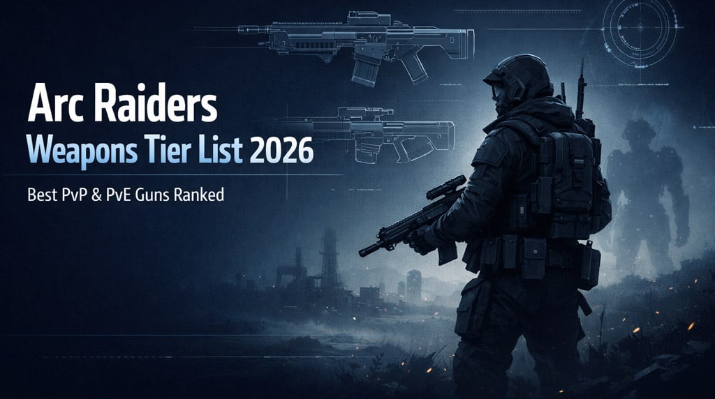 Arc Raiders Weapons Tier List: Best PvP & PvE Guns Ranked