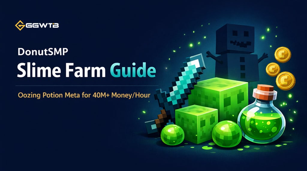 Donut SMP Slime Farming Guide: Best Oozing Potion Money Farm