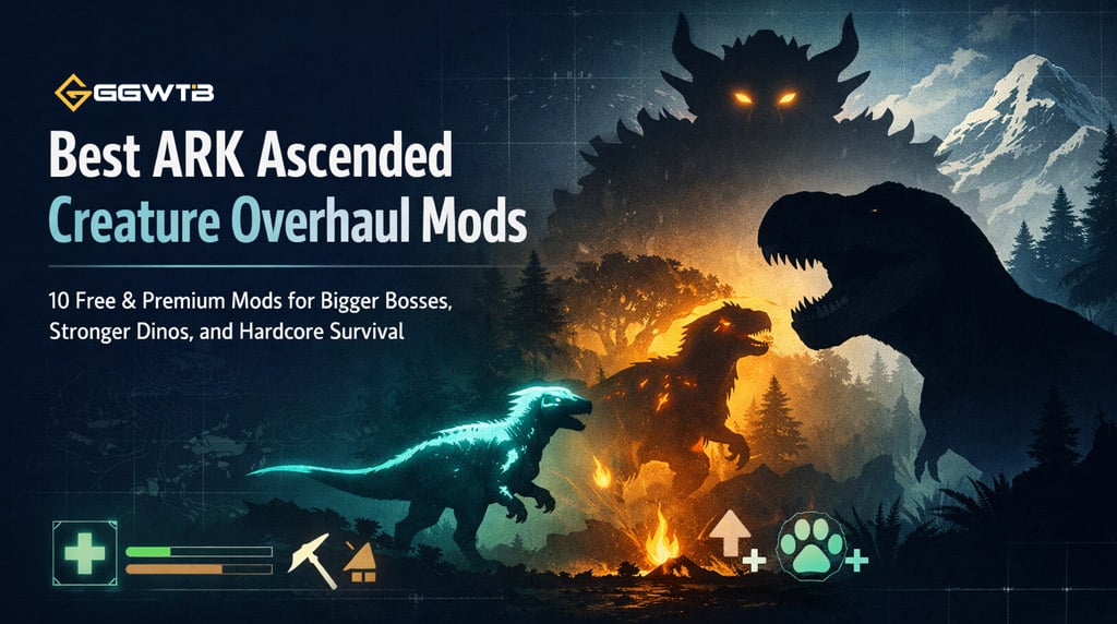 ARK Survival Ascended Best Creature Overhaul Mods to Play Today