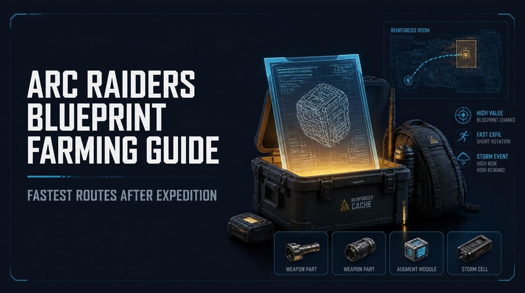 ARC Raiders Blueprints Farming Guide: Fastest Methods After Expedition
