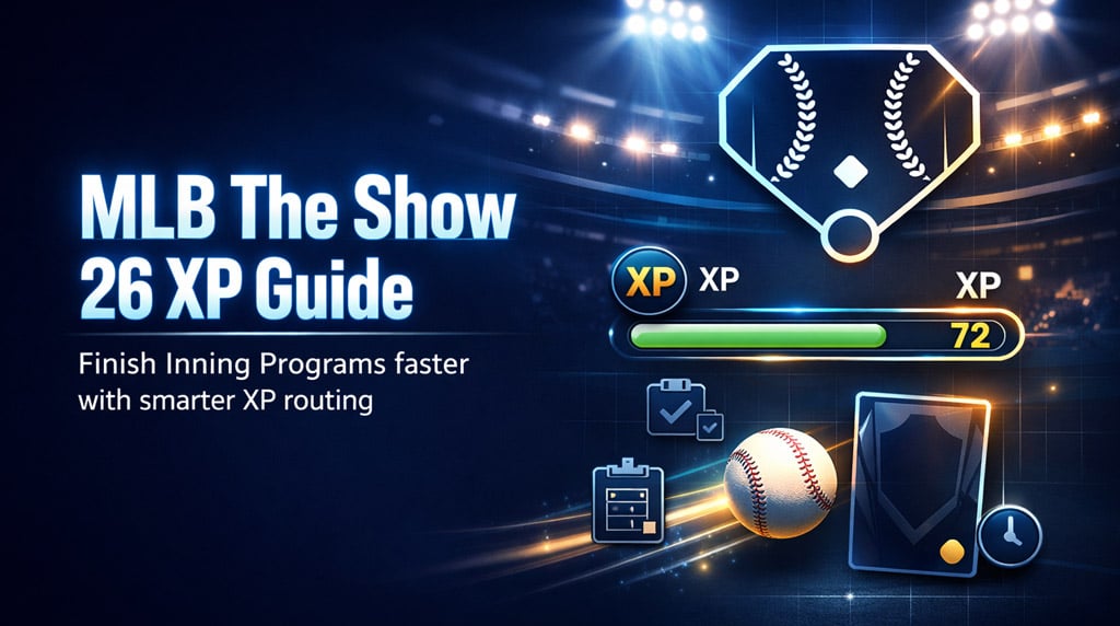 MLB The Show 26 XP Guide: Why Inning Progress Feels Slow and How to Finish Faster