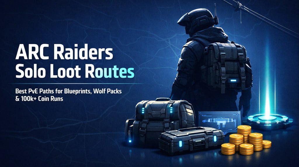 ARC Raiders Solo Loot Routes: Best PvE Routes for Every Map, Rare Blueprints, and Coin Runs