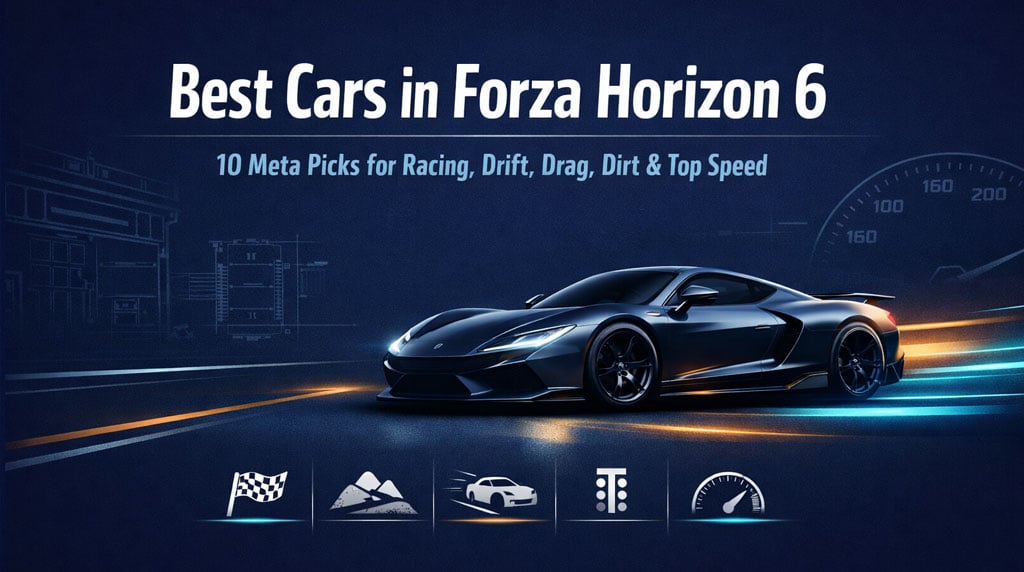 Forza Horizon 6 Best Cars: Meta Picks for Racing, Drift, Drag, Dirt, and Top Speed