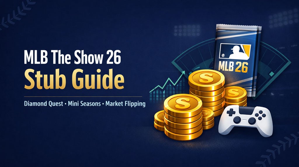 MLB The Show 26 Fast Make Stubs: Best Diamond Quest, Mini Seasons, and Flipping Methods