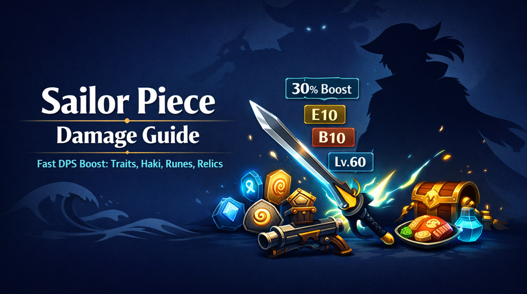 Sailor Piece Damage Guide: Fast Ways to Increase Damage and Fix Weak DPS