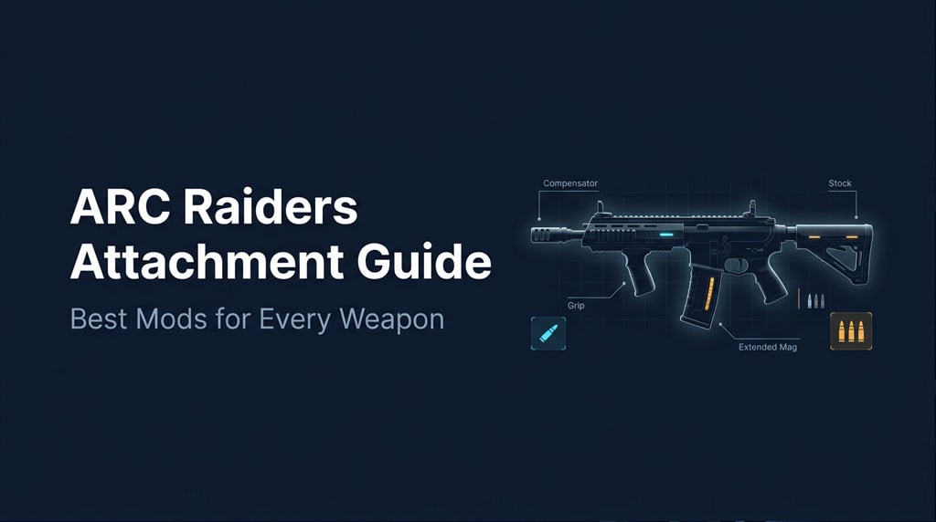 Best ARC Raiders Attachments for Every Weapon: Complete Weapon Mod Guide