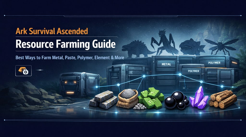 ASA Resource Farming Guide: Best Ways to Get Metal, Paste, Polymer, Element, Wood, and Black Pearls