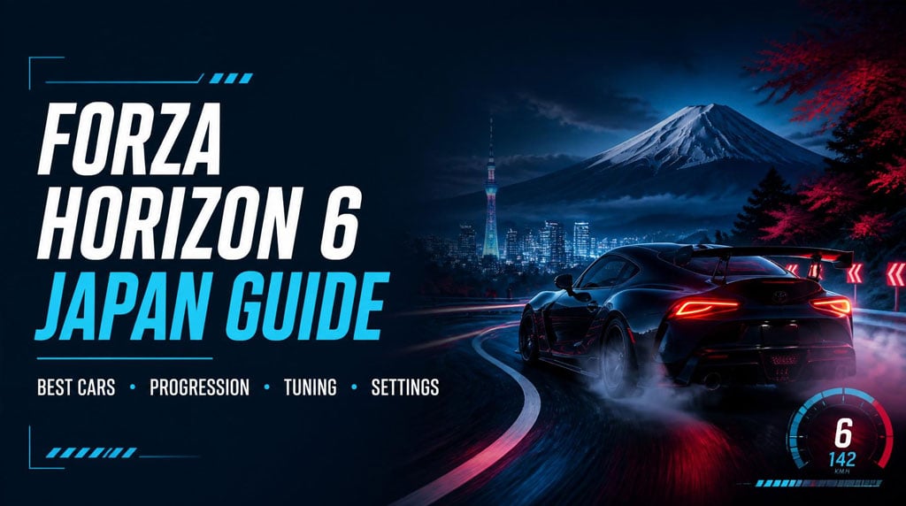 Forza Horizon 6 Best Beginner Route, Cars, Progression, Tuning, and Settings