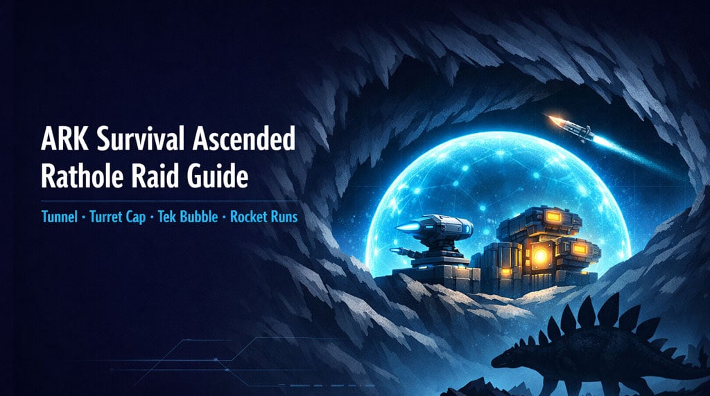 How to Raid Ratholes in ARK Survival Ascended: PvP Tactics That Break Stacked Bases