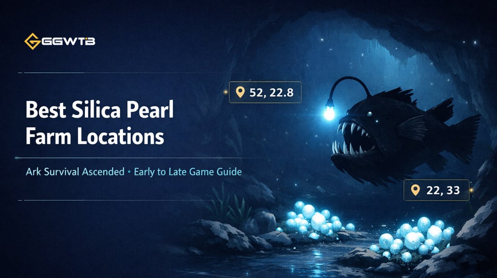 Ark Survival Ascended Best Silica Pearl Farming Locations