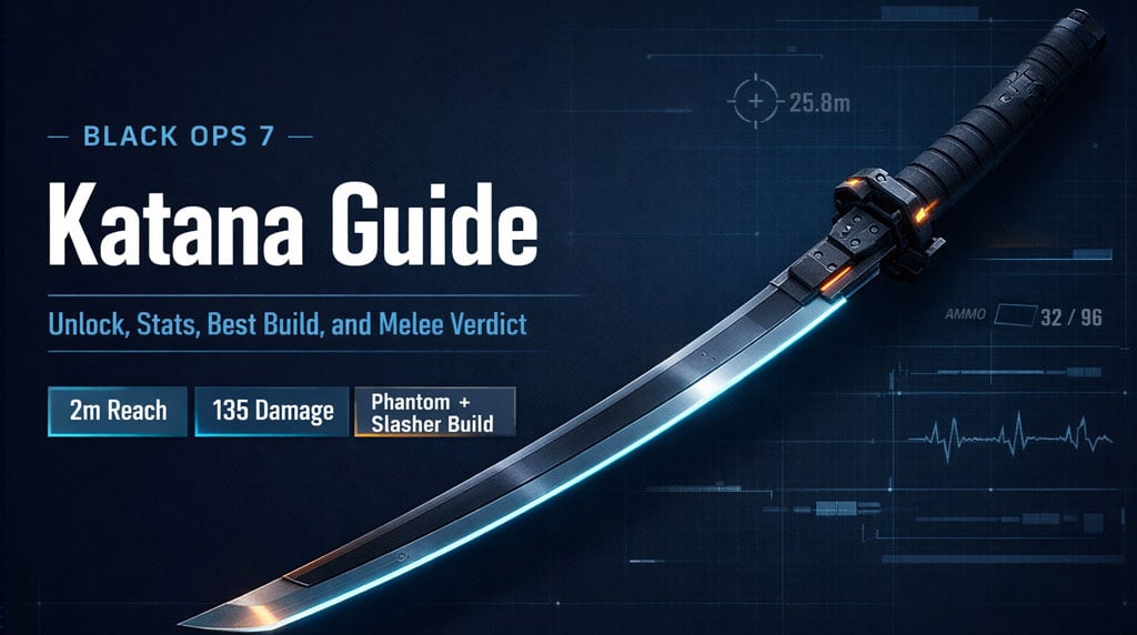 Black Ops 7 Katana Guide: Best Melee Weapon, Unlock Method, Stats, and Endgame Build