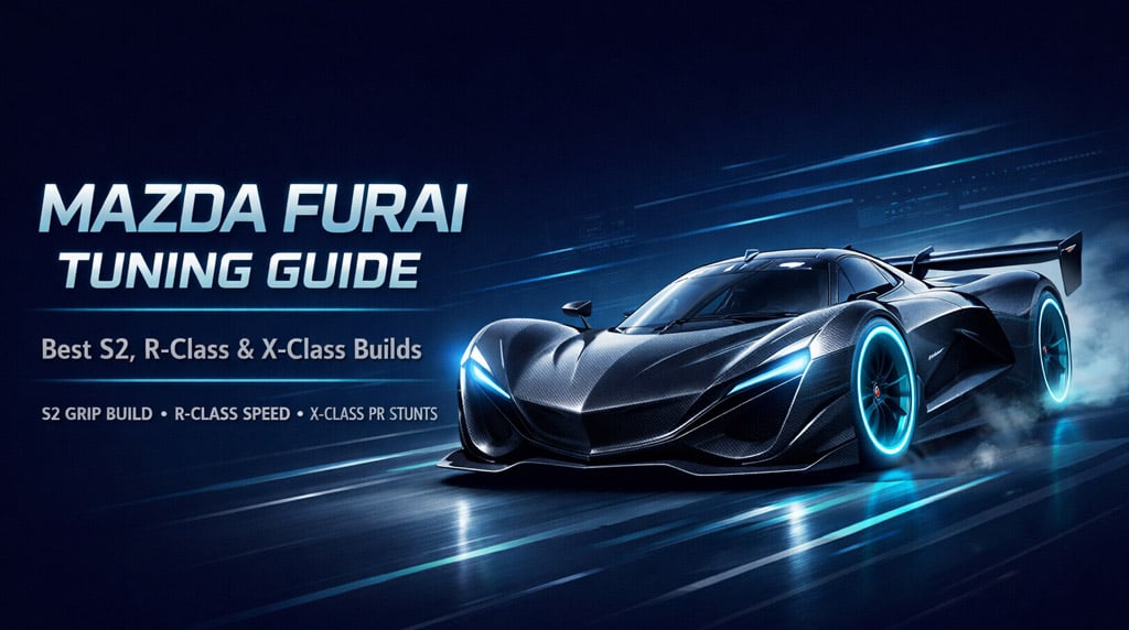 Forza Horizon 6 Mazda Furai Tuning Guide: Best S2, R-Class & X-Class Builds