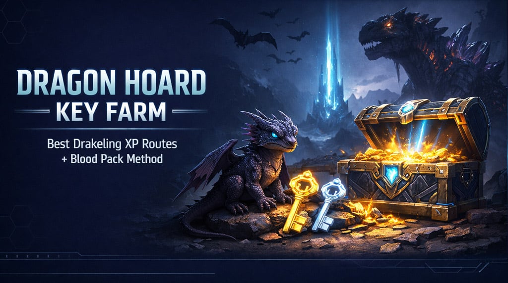 ASA Dragon Hoard Key & Blood Pack Farm Guide: Best Drakeling, OSD, Element Vein, and Labyrinth Methods