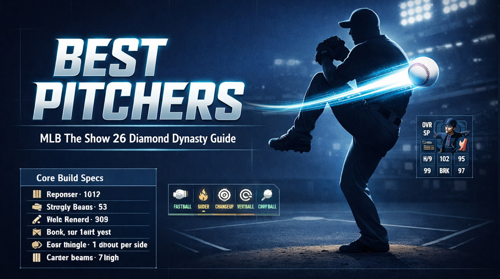 Best Pitchers in MLB The Show 26 Diamond Dynasty: Top Starters and Relievers Ranked