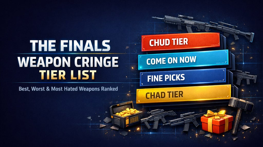 The Finals Weapon Cringe Tier List: Best, Worst, and Most Hated Weapons Ranked