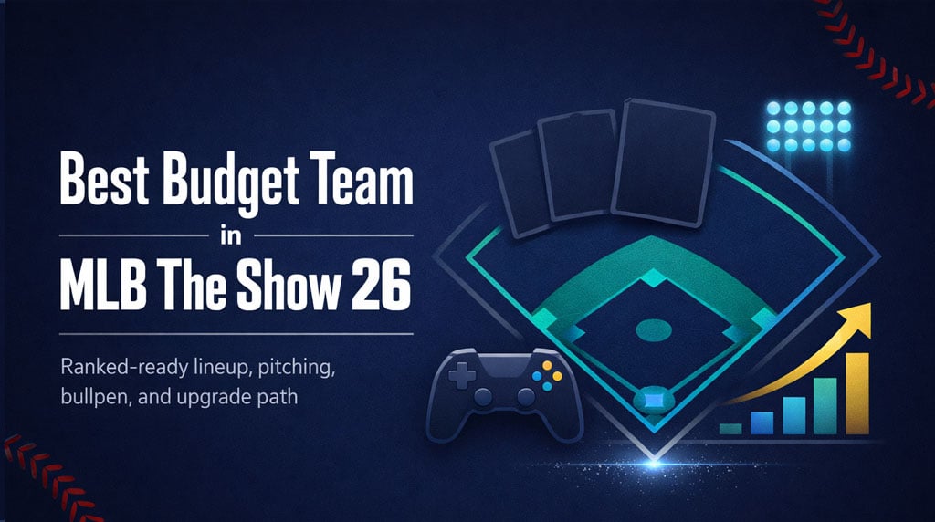 MLB The Show 26 Best Budget Team : Ranked-Ready Lineup, Rotation, Bullpen, and Upgrade Path