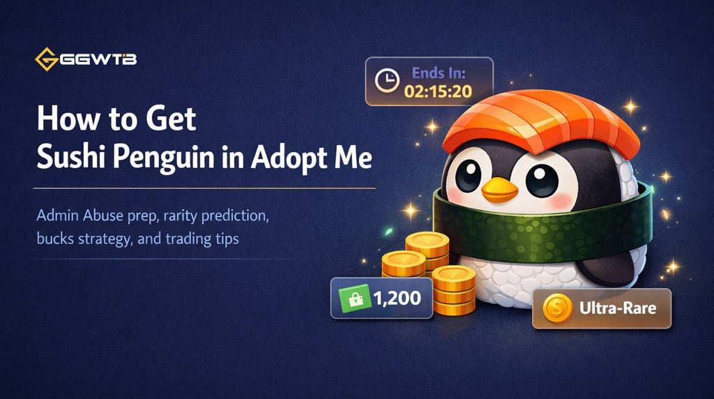 Adopt Me Sushi Penguin Guide: Admin Abuse Prep, Release Method, Rarity, and Trading Value