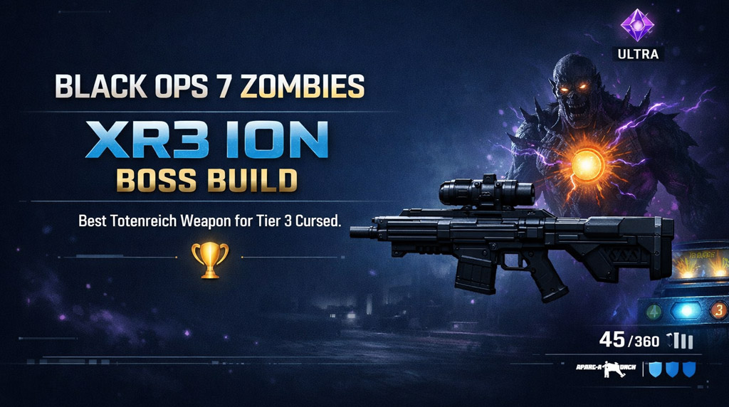 Black Ops 7 Zombies XR3 Ion Boss Fight Guide: Most Broken Totenreich Weapon Build