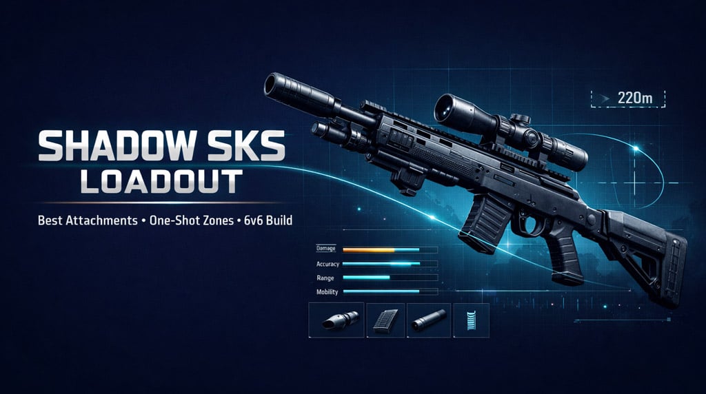 Best Shadow SKS Loadout in Black Ops 7: Stats, One-Shot Zones, and Attachments