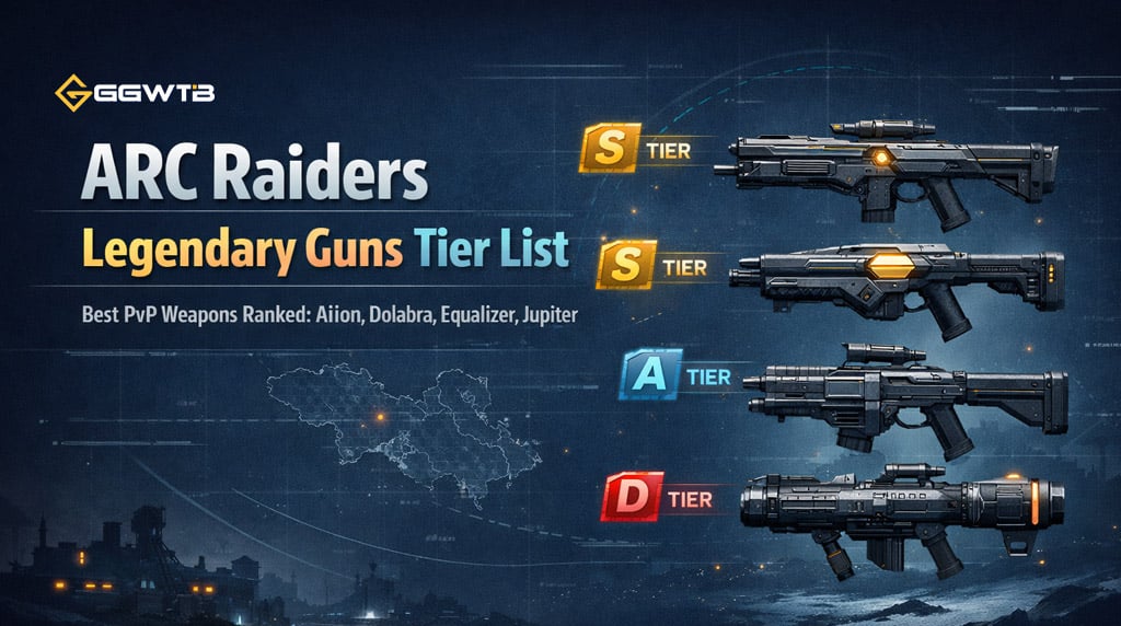 ARC Raiders Best Legendary PvP Weapons Ranked Tier List