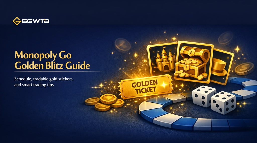 Monopoly Go Ever After season Golden Blitz Event: Schedule, Gold Stickers & Best Trades