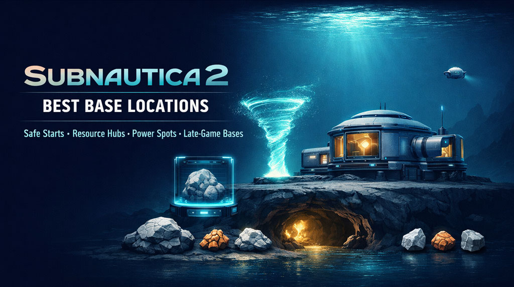 Subnautica 2 Best Base Locations: Safe Starts, Resource Hubs, Power Spots, and Late-Game Bases