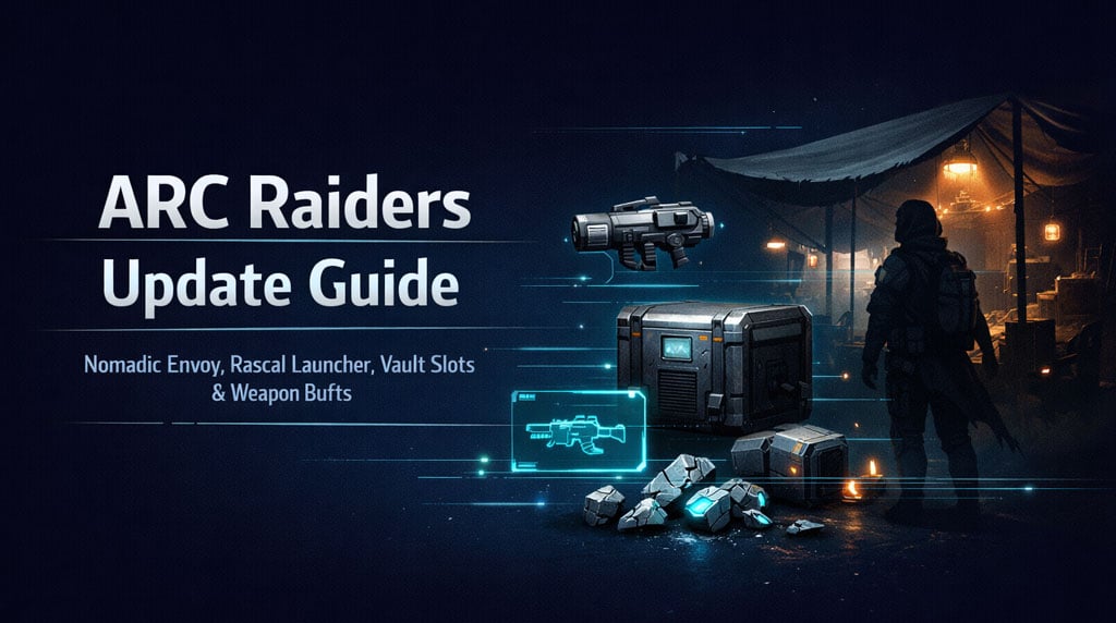ARC Raiders Update Guide: Best Nomadic Envoy Trades, Rascal Grenade Launcher, Durability Buffs
