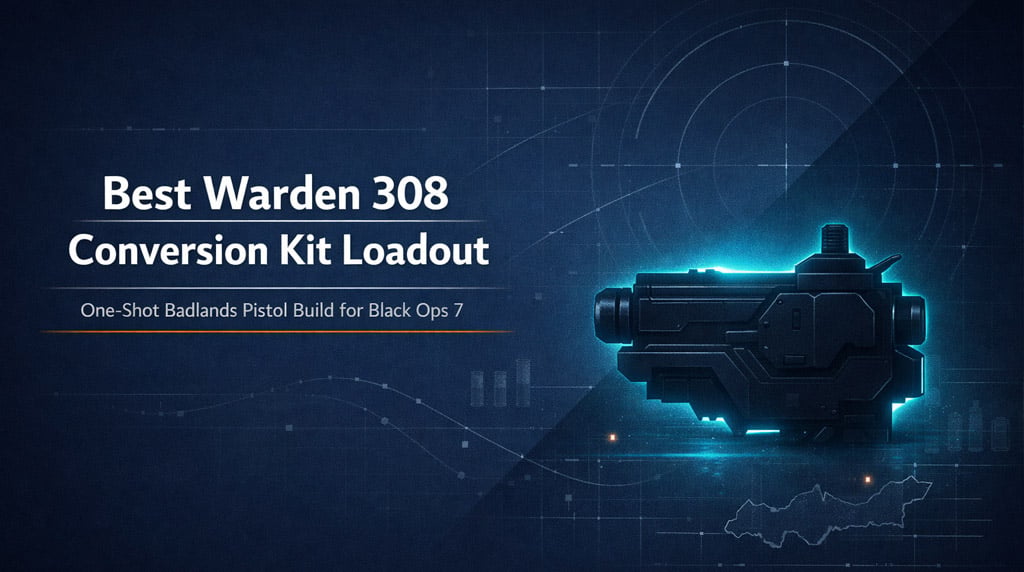 Black Ops 7 Best Warden 308 Conversion Kit Loadout: One-Shot Badlands Pistol Build