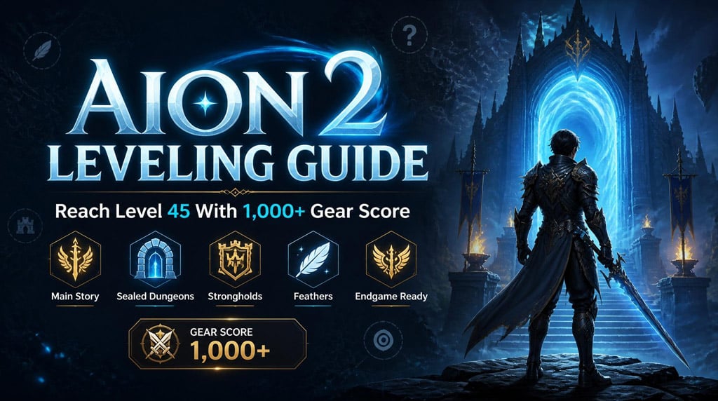 Aion 2 Leveling Guide: Avoid This Level 45 Gear Score Mistake