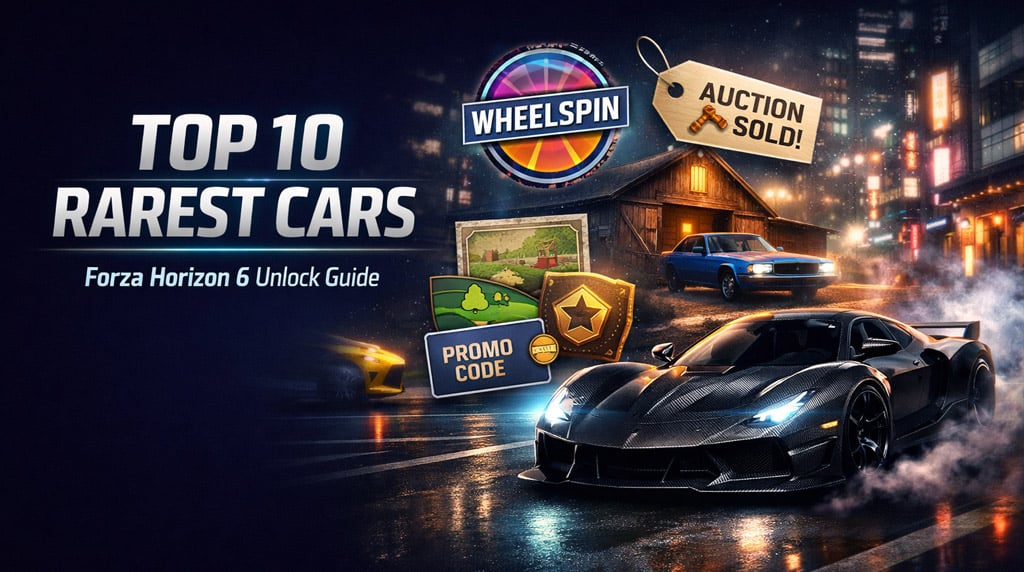 Forza Horizon 6 Rarest Cars Guide: Unlock Methods, Best Picks, and Farming Tips