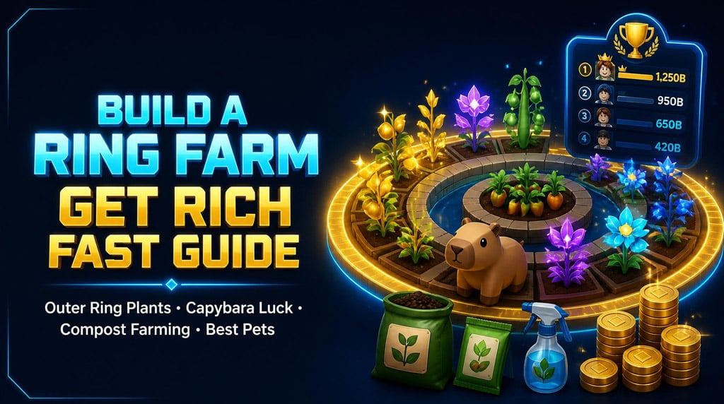 Build A Ring Farm Cash Guide: Best Roblox Tips to Get Rich Fast