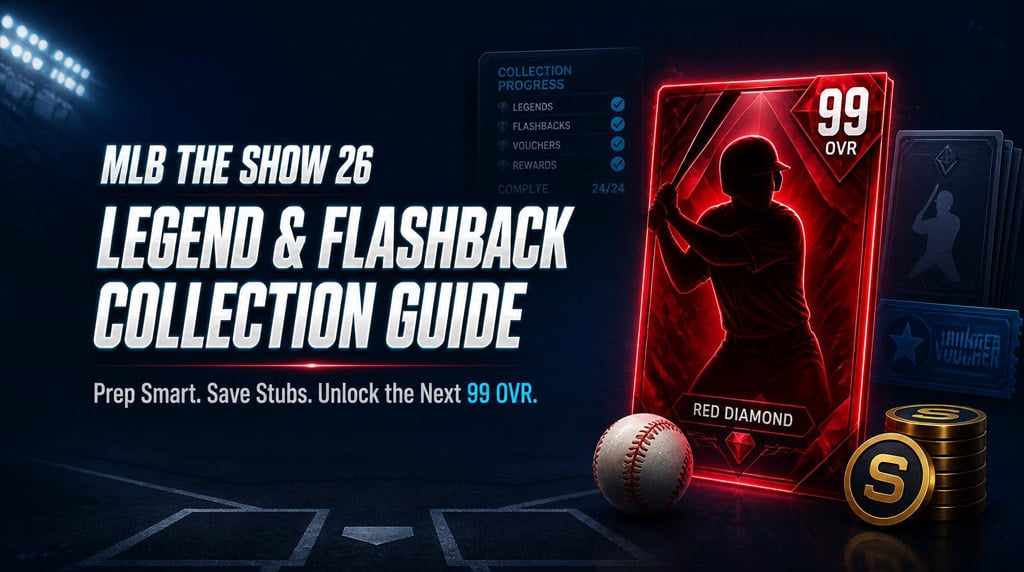 MLB The Show 26 Legend & Flashback Collection Guide: Best Prep for the Next 99 Overall Reward