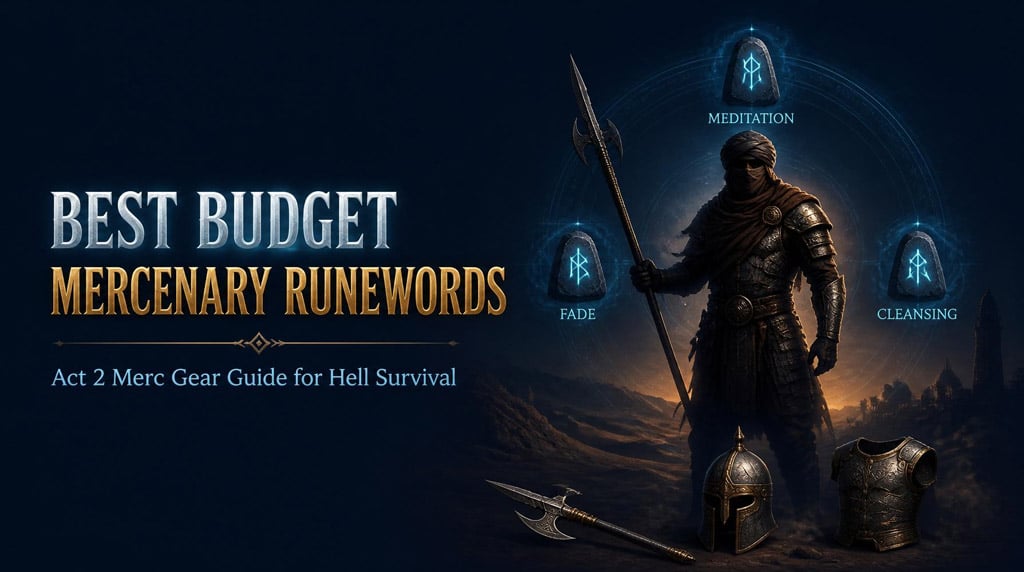 Diablo 2 Resurrected Best Budget Mercenary Runewords