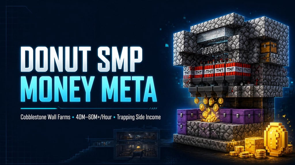 Donut SMP Money Guide: Best Cobblestone Farm Meta After the Update