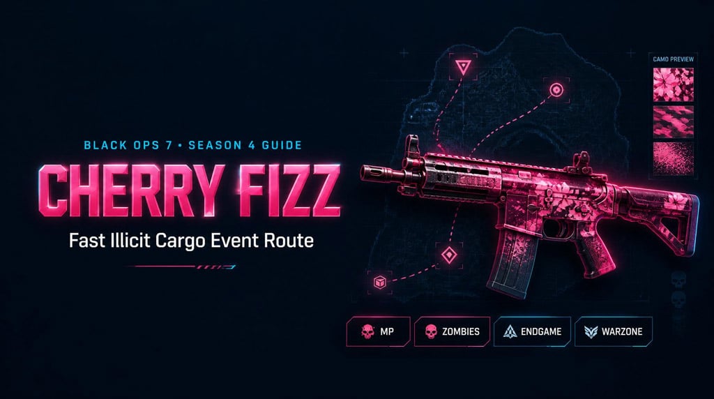 Black Ops 7 Cherry Fizz Guide: Fastest Illicit Cargo Event Route for Season 4
