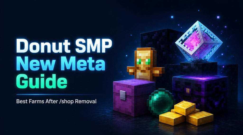 Donut SMP New Meta Guide: Best Farms After the /shop Removal